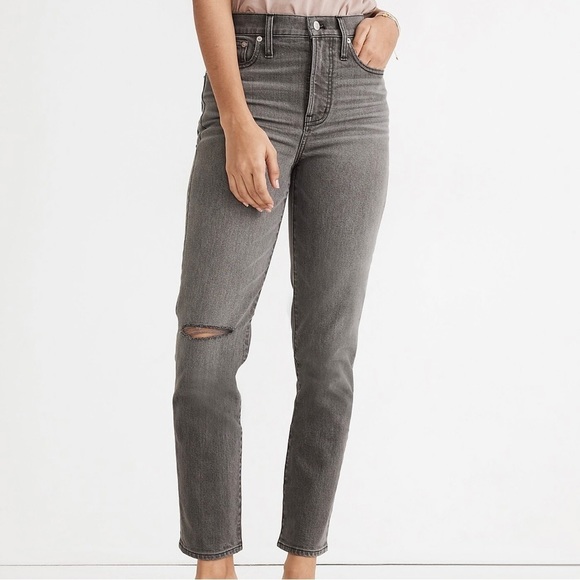 Madewell Denim - Madewell The Perfect Vintage Jean in Connell Wash: Ripped Edition size 27